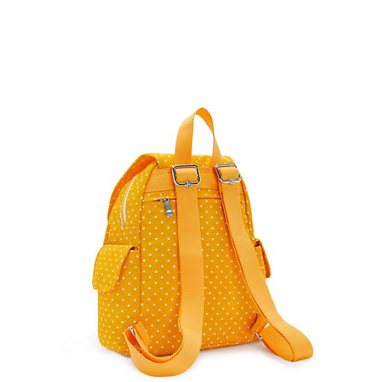 Kipling City Pack Mini Printed Backpack Sırt Çantaları Sarı | TR 1192WN